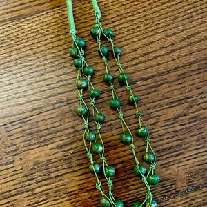 String Bead Necklace